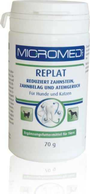 Micromed Vet Replat Suplement diety wspomagający higienę jamy ustnej 70 g 1