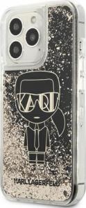 Karl Lagerfeld Karl Lagerfeld KLHCP13XLGGKBK iPhone 13 Pro Max 6,7" czarny/black hardcase Liquid Glitter Gatsby 2