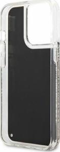 Karl Lagerfeld Karl Lagerfeld KLHCP13XLGGKBK iPhone 13 Pro Max 6,7" czarny/black hardcase Liquid Glitter Gatsby 6