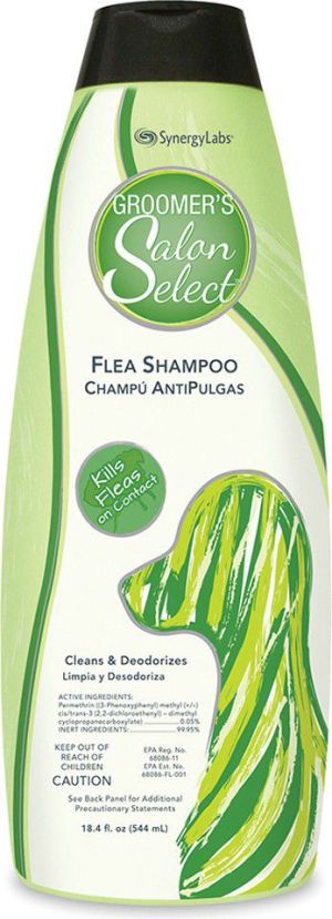 Synergy Labs Groomers Salon Select Flea Shampoo Szampon przeciw pchłom 544 ml 1