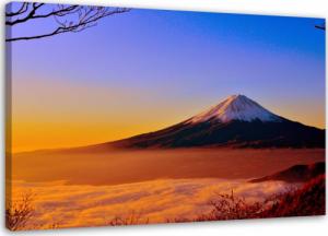 CaroGroup OBRAZ NA PŁÓTNIE Góra Fuji Krajobraz górski 100x70 1