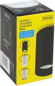 Lampa sufitowa Maclean Oprawa natynkowa / tuba Maclean, punktowa, okrągła, aluminiowa, GU10, 55x100mm, kolor biały/złoty, MCE458 W/G 4