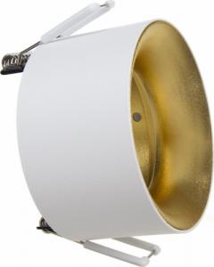 Maclean Oprawa podtynkowa / tuba Maclean, punktowa, okrągła, aluminiowa, GU5.3, 70x40mm, kolor biały/złoty, MCE457 W/G 2