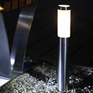 Polux Lampa słupek ogrodowy LIVIA 45cm inox 200501 3