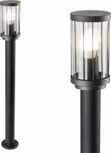 Polux Lampa ogrodowa FIORD słupek 80cm czarna E27 312327 Polux 1