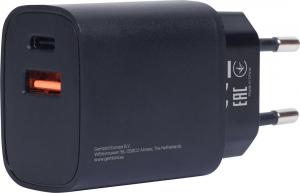 Ładowarka Gembird 1x USB-A 1x USB-C 3 A (TA-UQC3-03) 1