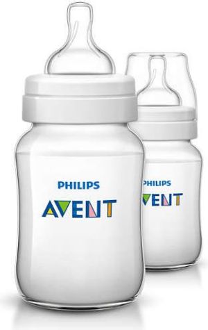 Avent Butelki dla niemowląt Classic + 1m+ 260ml 2 sztuki (SCF563/27) 1