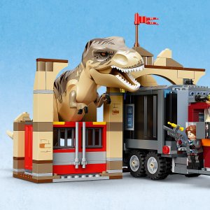 LEGO Jurassic World Ucieczka tyranozaura i atrociraptora (76948) 5