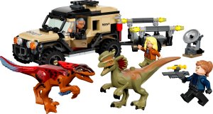 LEGO Jurassic World Transport pyroraptora i dilofozaura (76951) 3