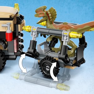 LEGO Jurassic World Transport pyroraptora i dilofozaura (76951) 5