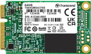 Dysk SSD Transcend 370S 64GB mSATA SATA III (TS64GMSA370S) 1