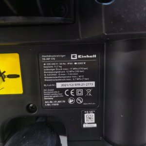 Myjka ciśnieniowa Einhell Einhell High-pressure cleaner TE-HP 170 (red / black, 2,300 watts, 170 bar) 12