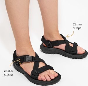 Teva W'S Hurricane Verge, BLK, 36 (us 5); uk 3 7