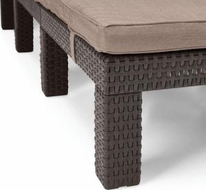 Allibert Leżak ogrodowy DAYTONA DELUXE brązowy 5