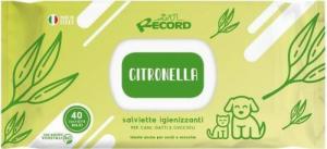 Record Italy RECORD CHUSTECZKI NEW TRAWA CYTRYNOWA XL 40szt ANTYBAKTERYJNE 1