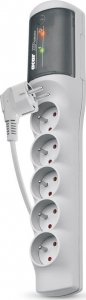 Listwa zasilająca Acar XP Standard przeciwprzepięciowa 5 gniazd 1.5 m szara (W0227) 2