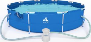 JiLong Basen ogrodowy stelażowy 366x76 cm Zestaw 12w1 10