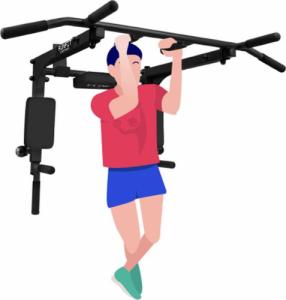 Funfit Drążek ścienny Funfit 2w1 10