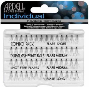 Ardell Individuals Combo Pack - kępki sztucznych rzęs 56 szt 1
