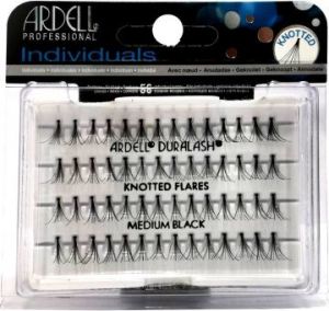 Ardell Individuals Medium czarne (W) kępki sztucznych rzęs czarne 56 szt 1