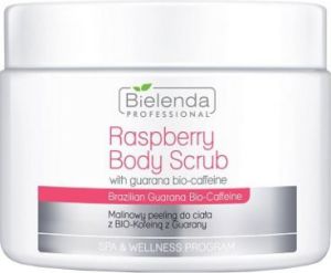 Bielenda Professional Raspberry Body Scrub With Guarana Bio-Coffeine Peeling do ciała 550g 1