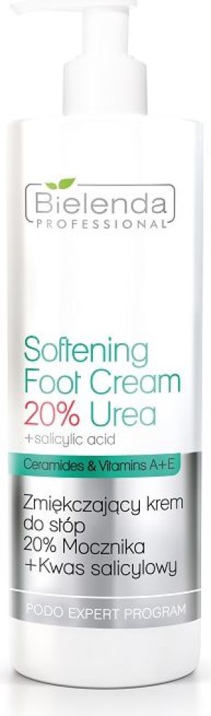 Bielenda Professional Softening Foot Cream 20% Urea + Salicylic Acid Zmiękczającu krem do stóp 500ml 1