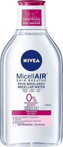 Nivea MicellAir Skin Breathe pielęgnujący płyn micelarny do cery suchej 400ml 1