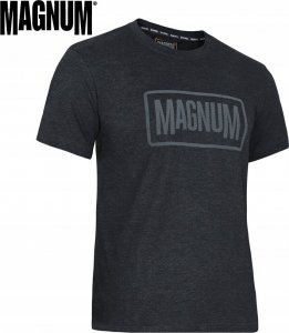 Magnum KOSZULKA MAGNUM ESSENTIAL T-SHIRT 2.0 BLACK MELANGE XL 5