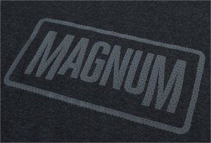 Magnum KOSZULKA MAGNUM ESSENTIAL T-SHIRT 2.0 BLACK MELANGE XXL 8