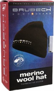 Brubeck HM10180 Czapka wełniana dwuwarstwowa unisex EXTREME WOOL jeansowy L/XL 3