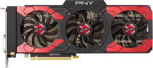 Karta graficzna PNY GeForce GTX 1070 XLR8 OC Gaming 8GB GDDR5 (256 Bit) 3xDP, HDMI, DVI, BOX (KF1070GTXXG8GEPB) 3