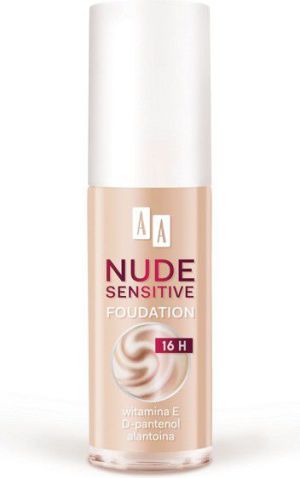 AA AA Make Up Nude Sensitive Podkład nawilżająco-łagodzący do twarzy 02 Blondie 30ml 1
