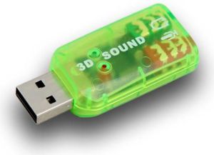 Karta dźwiękowa USB 3D Sound 1