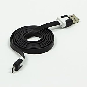 Kabel USB microUSB 1m Czarny 1