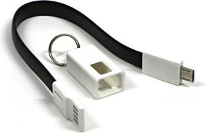 Adapter USB microUSB 0.2m Czarny 4