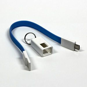 Adapter USB LAMA PLUS  microUSB 0.2m Niebieski 4
