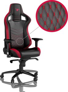 Fotel Noblechairs EPIC - mousesports Edition - czarny/czerwony (GAGC-127) 1