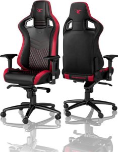 Fotel Noblechairs EPIC - mousesports Edition - czarny/czerwony (GAGC-127) 2