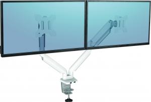 Fellowes Uchwyt biurkowy na 2 monitory do 32" Platinum (8056301) 5