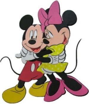 Marko Dekoracja duża, Mickey i Minnie 2 (SRMK-0016) 1