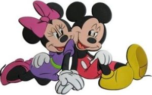 Marko Dekoracja duża, Mickey i Minnie (SRMK-0020) 1