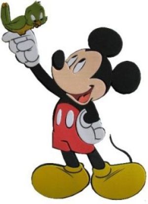 Marko Dekoracja Mickey z ptaszkiem (SRMK-009) 1