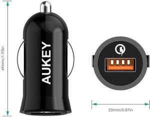 Ładowarka Aukey CC-T5 1x USB-A 2.4 A  (CC-T5) 6