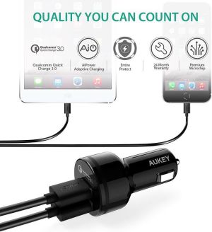 Ładowarka Aukey CC-T7 2x USB-A 6 A  (CC-T7) 4