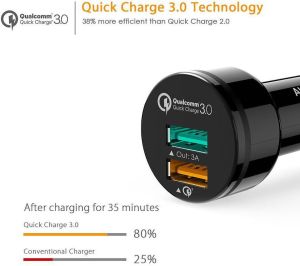 Ładowarka Aukey CC-T7 2x USB-A 6 A  (CC-T7) 7