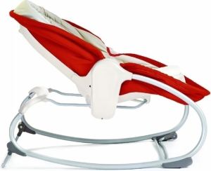 Tiny Love Leżaczek bujaczek, łóżeczko 3 w 1 czerwony (TL000222) 3