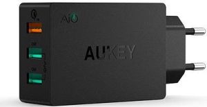 Ładowarka Aukey 3xUSB 2.0, 6.8A, 42W (PA-T2) 2