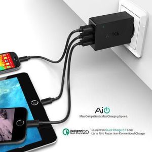 Ładowarka Aukey 3xUSB 2.0, 6.8A, 42W (PA-T2) 6