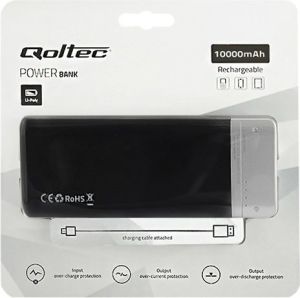 Powerbank Qoltec 10000mAh Czarny 4