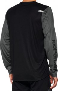 100% Koszulka męska 100% AIRMATIC Long Sleeve black roz. XL (NEW 2022) 2